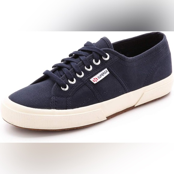 Superga | 2750 Cotu Classic Sneakers, Navy & Cream, NWT - Picture 2 of 2